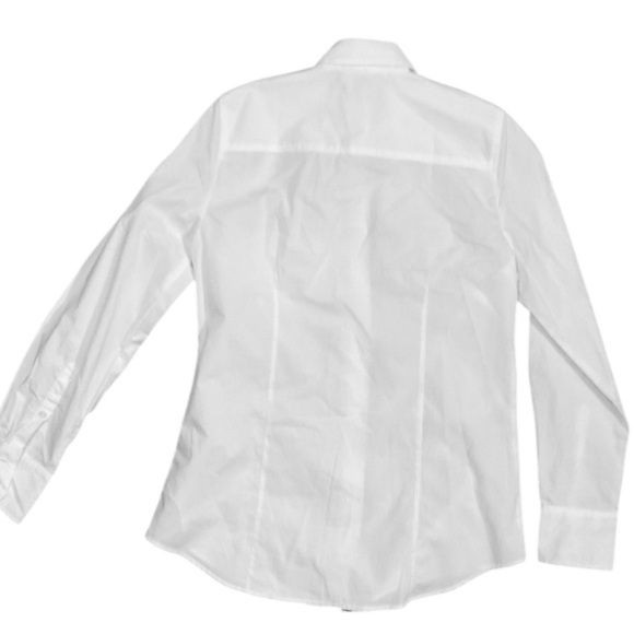 J Crew Tartan placket jeweled button-up cotton poplin shirt in signature fit XS - Picture 3 of 5